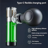 Mini Rechargeable Fascial Gun – Portable Deep Muscle Massager For Pain Relief And Relaxation - Random Color