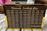 Umrah Saving Box - Box For Umrah Saving | Umrah Saving Box - Best Quality Umrah Saving Box - 210,000 Umrah Saving Box ( Random Design )