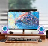 BX-39 Mini G Wireless Speaker With RGB Light & Wireless Charging – Portable Bluetooth 5.3 Speaker & Bedside Lamp