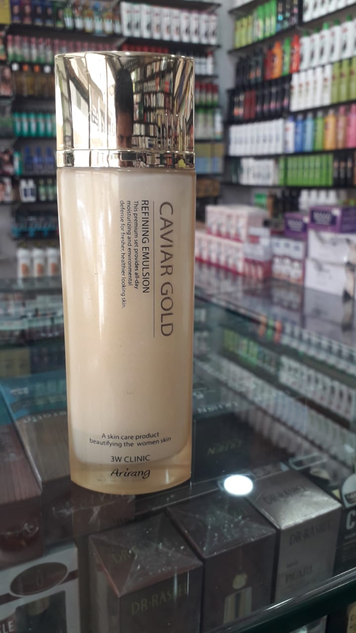 Caviar Gold Refining Emulsion – 140ml | ORIGINAL From Korea | Premium Skin Beautifying Formula For Women