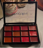 Mocallure 12-Color Lip Palette / Long-Lasting Professional Lip Kit For Every Mood
