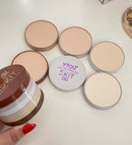 Pack Of 01 - 5 In 1 | Multi-Shade Face Powder Palette With Mirror | Compact Makeup Kit For All Skin Tones | Natural Finish & Easy Blending