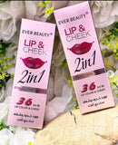 EIT SKIN Magic Blush - Matte + Poreless (2-In-1 Lip & Cheek Tint) Lasting 36 Hours 30ml