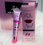 EIT SKIN Magic Blush - Matte + Poreless (2-In-1 Lip & Cheek Tint) Lasting 36 Hours 30ml