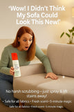 Puresofa | Sofa Cleaner Spray | Upholstery & Fabric Safe | Deep Cleaning | Stain Remover | Fast Dry | Pleasant Scent | 150ml