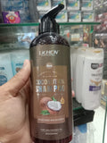 Lichen Hair Shampoo - Lichen Coconut Oil Shampoo, Sulfate Free, Paraben Free, Silicone Free, Color Safe, And Vegan Hair Shampoo - 500 Ml