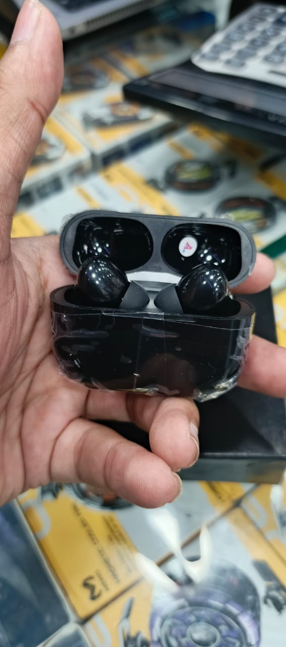 Black Pro 2 TWS Wireless Earbuds – Bluetooth 5.1, Touch Control, Noise Cancelling, With Charging Case With Dori With Cable | Airpods