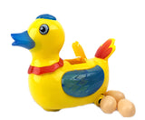 Musical Electric Lay Eggs Duck Toys For Kids And Boys - Battery Operated With Light And Music Sound Toy Vehicles Car