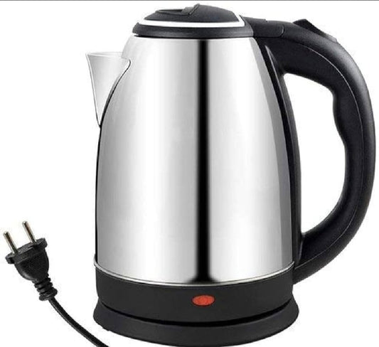 Electric Kettle - Stainless Steel Body - Automatic Instant Heating - 1500 Watts - Water Boiler - High Quality - Kettle For Tea - For Daily Kitchen Use - Essential Kitchen Appliance - Electric Kettle