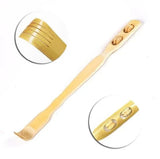 2 Pcs Wooden Back Scratcher & Massage Stick – Long Handle Backscratching Sticks With Roller For Itch Relief & Body Relaxation