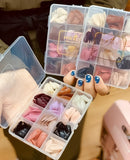 144 PCs Colorful Nails Box| ABS Plastic | Nail Shaper Set (Random Color)