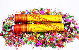 Pack Of 2 Party Popper Confetti Filled Rose Party Popper For Birthday, Anniversary, Wedding, Welcome Party, Baby Shower, New Year Celebration And Other Events
