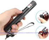 Laser 303 High Power Red Laser Pointer – Long Range Beam With Key Lock, Rechargeable 18650 Battery & Charger, Durable Aluminum Alloy Body