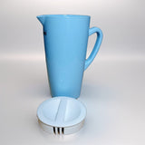 2 Liter Pure Plastic Water Jug – Food-Grade, Durable & Easy-To-Clean With Handle & Lid (Random Color)