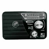 YUEGAN YG-518URT 3-Band Portable Radio With USB/TF MP3 Player, Aux Input, Flashlight & Rechargeable Battery – AM/FM/SW
