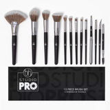 13 Pcs B.H Cosmetics Studio Pro Brush Set Beautiful Essential Makeup Brushes
