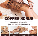 WOKALI Coffee Sherbet Body Scrub 350ml-WKL692 - Exfoliating & Hydrating Coffee Scrub