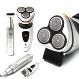 Zowael RSCX-5800 3 In 1 Shaver Set | Portable Shaver, Trimmer, Groomer Chargeble 3 Blades Shaver With Nose And Ear Trimmer