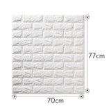 Waterproof Wall Sheet 70×77cm – Self-Adhesive Wallpaper For Room & Office Décor