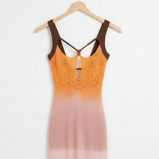 Sleeveless Multi-Tone Body Stocking Night Dress For Women | Free Size | Lightweight & Breathable