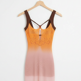 Sleeveless Multi-Tone Body Stocking Night Dress For Women | Free Size | Lightweight & Breathable