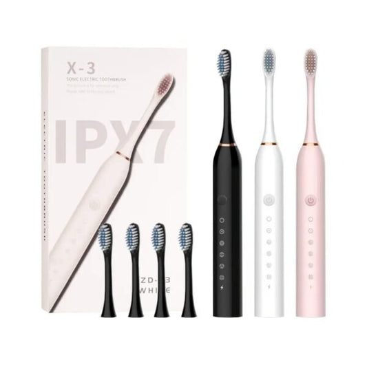 Electric ToothbrushElectric Toothbrush – Rechargeable Sonic Cleaning Toothbrush With Soft Bristles, Deep Clean (Random Colour)