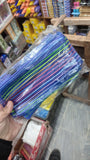 Transparent Geometry Box 1 Piece Geometry Box Pencil Pouch With Zipper Closure For School And Office Use (Random Color)