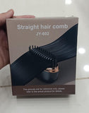 Mini Hair Straightening Comb Wireless Charging Portable Multifunctional Hair Care Styling Comb (Random Color)