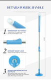 360 Degree Rotating Spin Mop - Original Replacement Parts for Home, Kitchen & Bathroom Cleaning spin mop  ( Random Color )