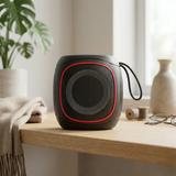 AC73 Portable Wireless Speaker – Compact Bluetooth Party Speaker With RGB Lights And FM Radio