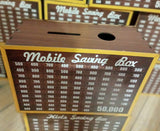 Mobile Saving Box Durable Quality Secure Storage Perfect Choice For Household Office And Daily Saving Needs
