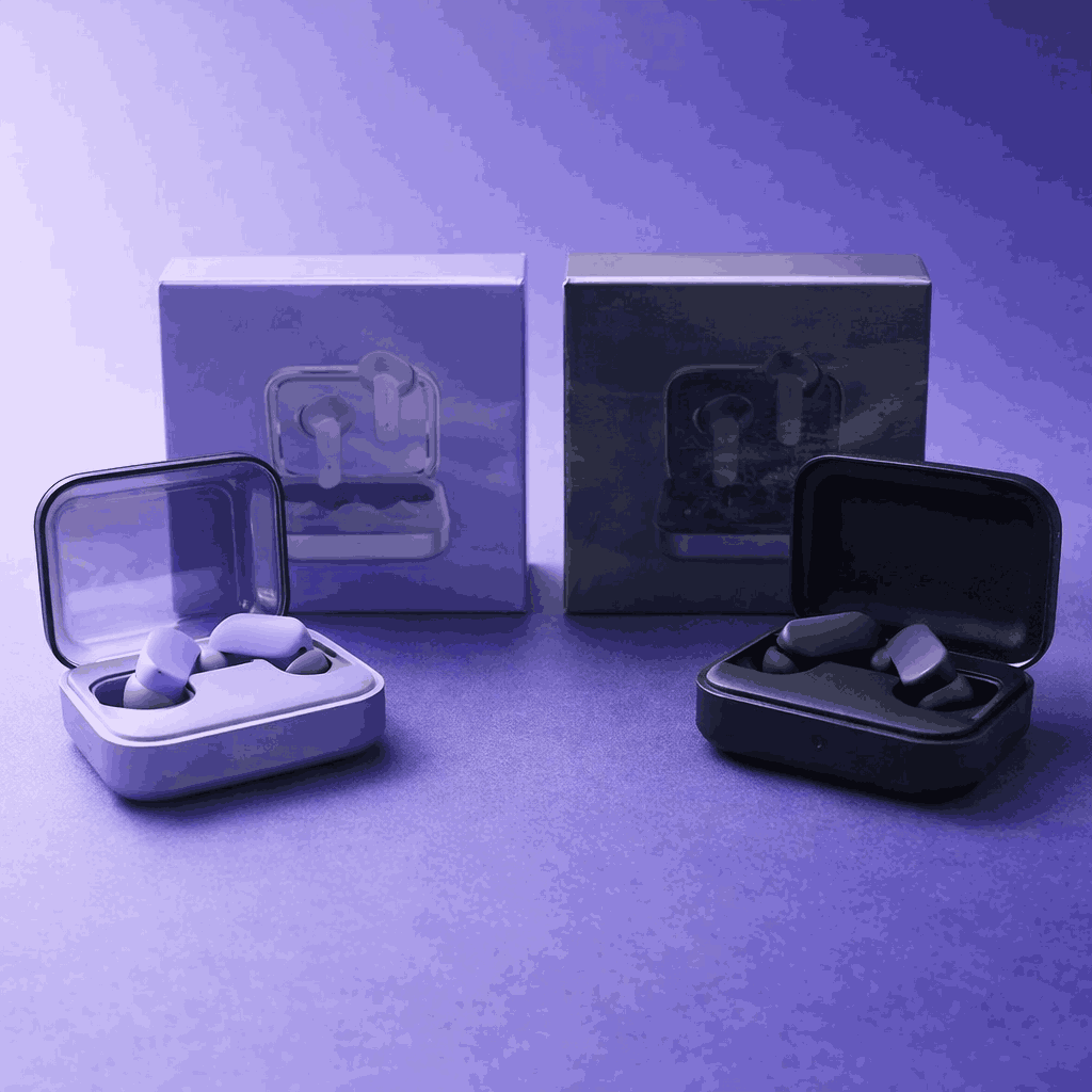 Buds Pro 9 TWS Wireless Earbuds – High-Fidelity True Wireless Stereo Earphones With ANC/ENC Double Dark Noise Reduction & Intelligent Touch Control - Random Color