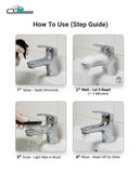 Limescale Remover – Foaming Cleaner & Hard Water Descaler | THREE GUYS - German Engineered (250)