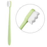 Nano Toothbrush With Travel Case | Ultra Soft Micro-Nano Bristles | Gentle Toothbrush For Sensitive Gums | Suitable For Adults & Kids | Random Color