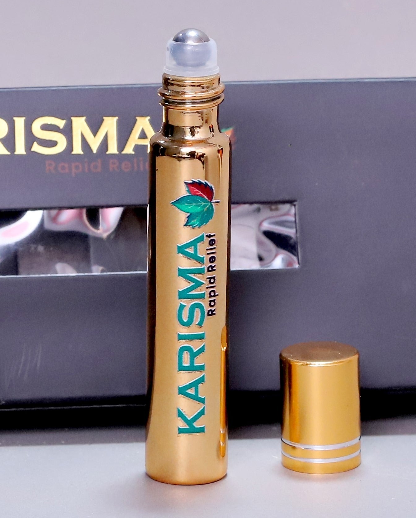 KARISMA Rapid Relief Pain Relief Oil – Fast Acting Roll-On For Headache, Backache, Arthritis & Muscle Pain