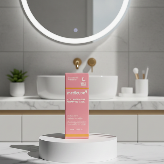 Medicube Collagen Night Wrapping Mask Overnight Elasticity And Hydration Peel Off Mask Providing Gentle Care - 75ML