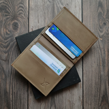 The Signature Hand-Stitched Slim Leather Bifold Wallet Designed For Maximum Durability And Minimalist Everyday Carry Utility