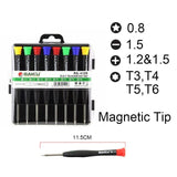 Screwdriver Set 8 In 1 SW‑6308A | Mobile Repairing Kit | Torx, Star, Cross & Slotted Screwdrivers
