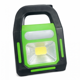 Portable Solar LED Flood Light Emergency Work Light With Carry Handle