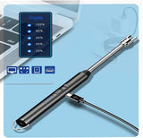 Arc Lighter With Usb Charging | Flameless Windproof | LED Battery Display | Safety Switch | Rotate 360 Degrees (Random Colors)