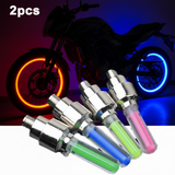 Pack Of 2 Car Wheel LED Light And Motorcycle Bike Light Wheel Light | Led Neon Light (Random Color)