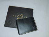 Men’s Rugged Leather Wallet | Black Cow Leather | Durable & Stylish | Premium Quality