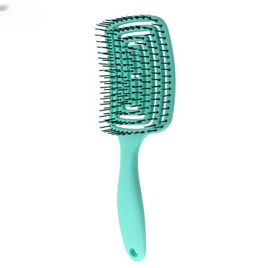 2-In-1 Scalp Massager Comb – Relaxing Hair Brush For Deep Scalp Stimulation & Improved Hair Growth (Random Color)