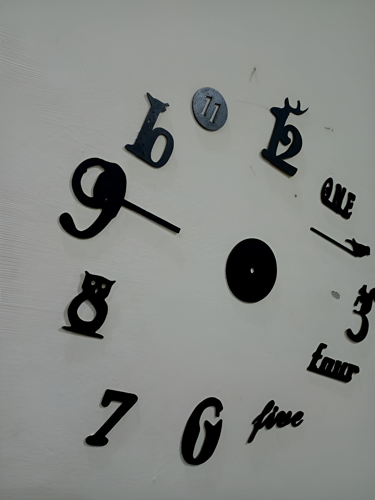 Decorative 3D Clock / DIY Clock Creative 3D Wooden Wall Clock For Home Decor