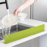 Silicon Sink Splash Guard With Suction Cups / 16 Inch Strong Suction Kitchen Sink Water Splash Guard