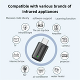 Smart Remote Control For Android And IPhone | Universal Wireless Mini Remote | Easy Plug And Play Control For Selfies, Videos, And Music