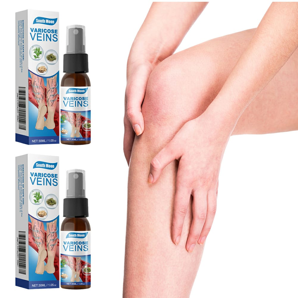 Varicose Veins Treatment Spray – Advanced Formula For Spider Veins, Leg Pain & Swelling Relief ~ 30ml