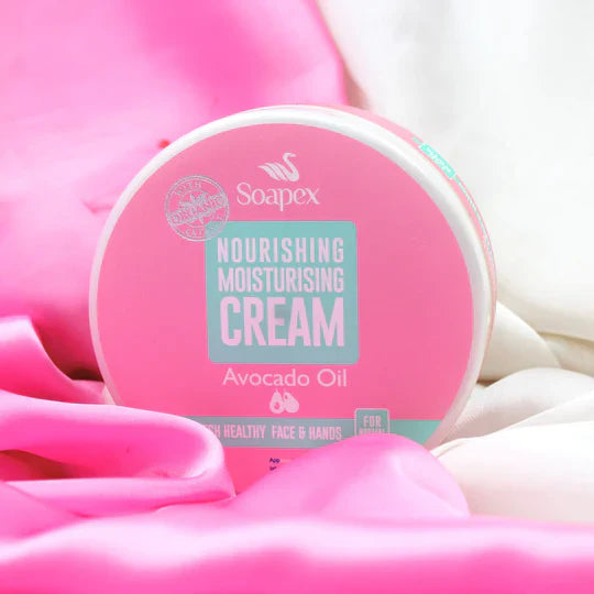 Soapex Nourishing Moisturizing Cream With Avocado Oil – Deep Hydration Face & Hand Cream For Soft, Smooth & Healthy Skin