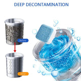 Washing Machine Cleaner Tablets – 12 Tablet | Deep Cleaning & Deodorizing For Front Load, Top Load & HE Washers