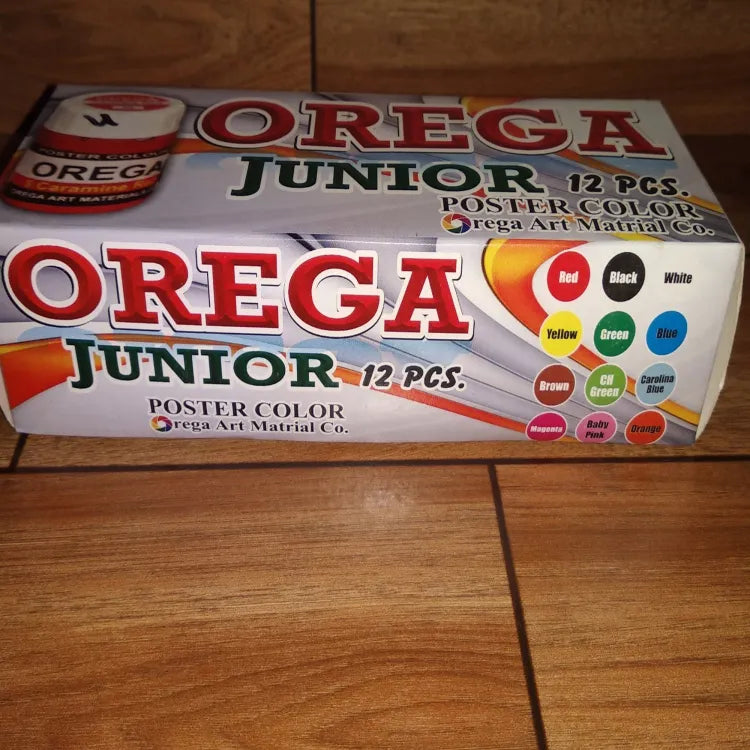 15 Pcs Orega Poster Colour With Brush